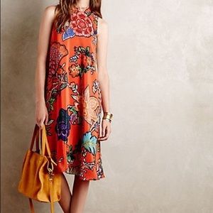 Anthropologie Maeve Larkhill Swing Dress